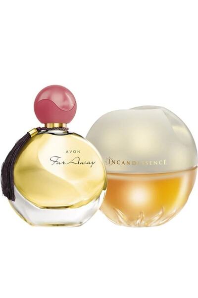 AVON Incandessence Edp 50ml + Far Away Kadın Edp 50ml Kadın Seti Orijinal