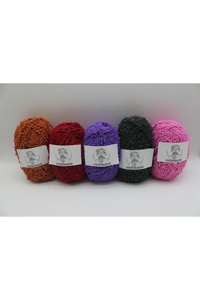 Hobimos 100 γραμμάρια 100 μέτρα Os Main Lamb - Micro Polyester IP 5 Τεμάχια