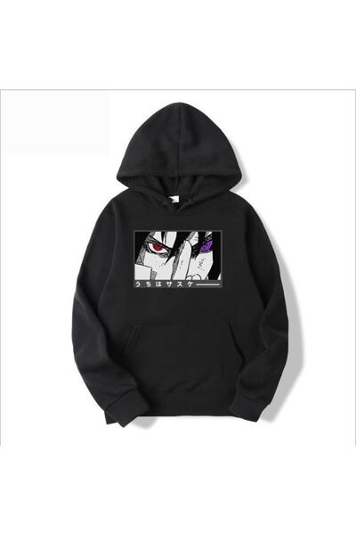 GALASHOP سويت شيرت بغطاء للرأس من أنيمي ناروتو