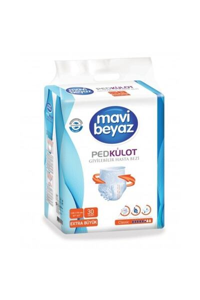 Mavi beyaz XL (Extra Large) 30 Pack Absorbent Panties - 4 Pack