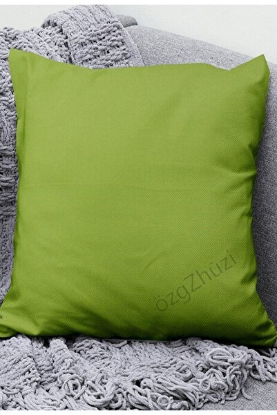 perlina home غطاء وسادة أخضر فاتح مقاس 40 × 40 سم