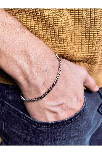 fullcontrol Men's Sports Bracelet - Cube Model Chain