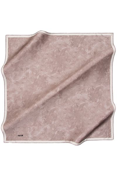 Aker Silk Crepe Satin Scarf 7208701 -333