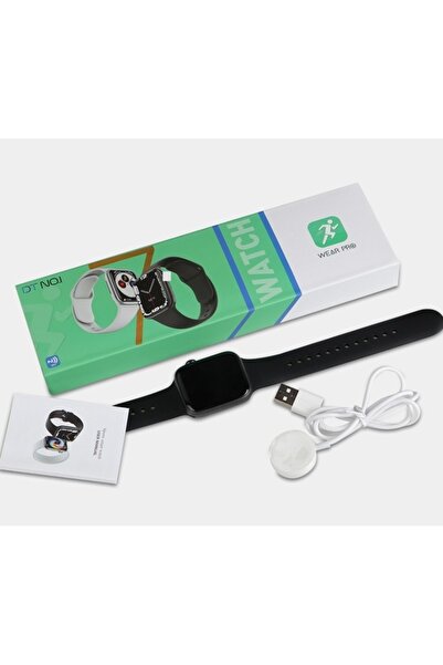 PİNK İTHALAT Dt7 Max Siyah Watch7 Uyumlu 2022 Series Ios Ve Android Uyumlu