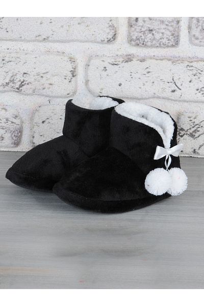 KÖSE AYAKKABI Panduf pentru copii cu pompon