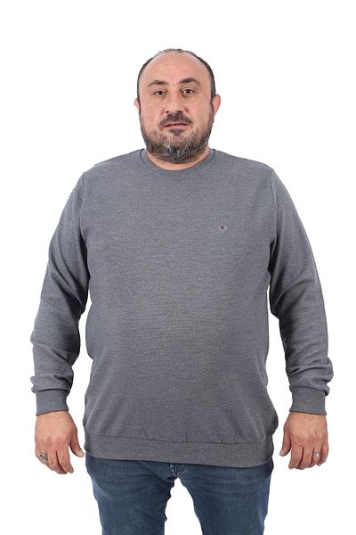 MocGrande Gipeli Sweat Crew Neck Wreath 22713-ανθρακί