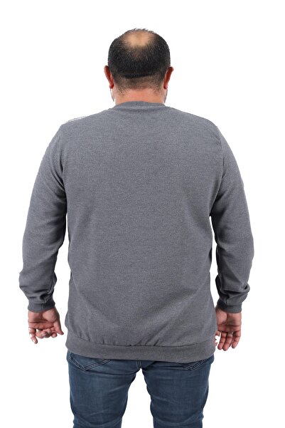 MocGrande Gipeli Sweat Crew Neck Wreath 22713-ανθρακί