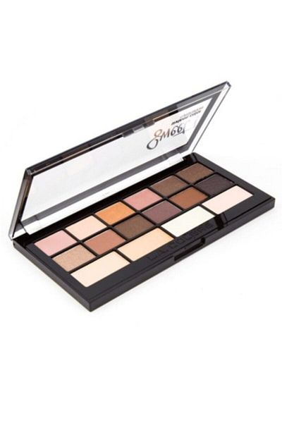 L.A Colors 16 Color Eyeshadow Palette - Suede and Charming