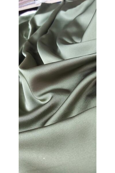 River Fabrics Satin Verde Cagla