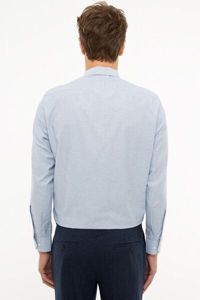 Pierre Cardin Mavi Regular Fit Gömlek