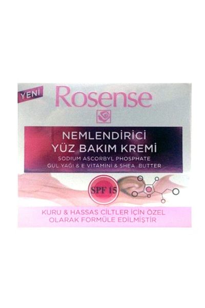 Rosense SPF 15 50 ml Moisturizing Face Care Cream