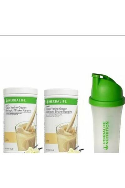 Herbalife 2 Vanilyalı Şhake 550 Gr + 1 Şheker