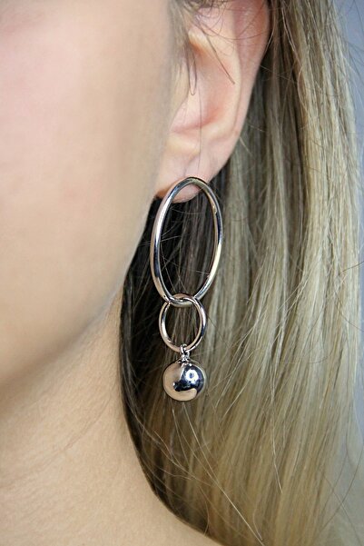 Argentum Concept 925 Ayar Gümüş Toplu Halka Küpe - K091101