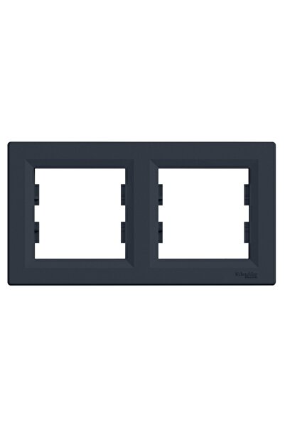 Schneider Electric Asfora Plus- 2'li Yatay Çerçeve, Antrasit Eph5800271