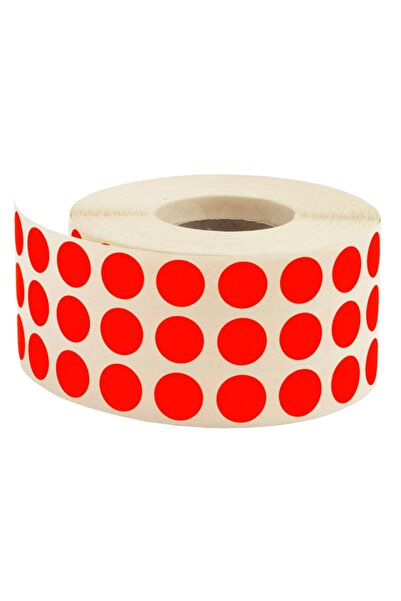 Tanex Dot Label 10 Mm Red 5000 Pieces 6 Pieces