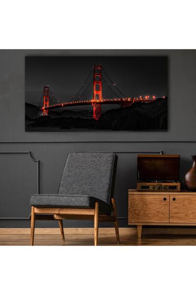 Seİs Tablo Modern Köprü Kanvas Tablo 70x100