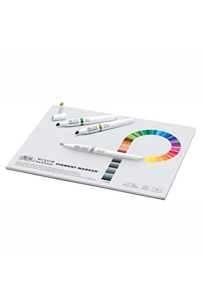 Winsor Newton Winsor & Newton: Pigment Marker Memo Pad: 50 Sheets: 28 Cm X 36 Cm
