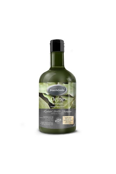 Mecitefendi Laurel 400 ml Natural Shampoo - Effective Against Dandruff