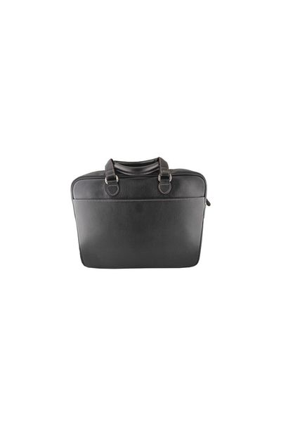 Aka 257-4 Floter Brown Leather Briefcase