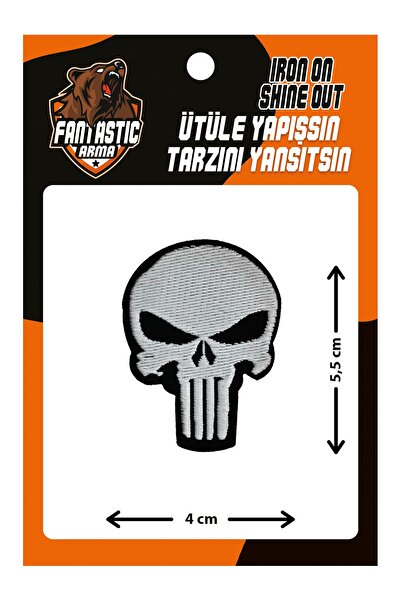 FANTASTIC Pachet de 10 modele de craniu de plasture de armă țesute care se li...