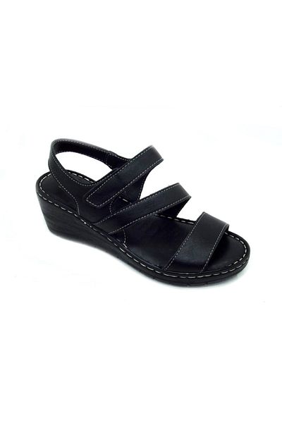TRENDYSHOES La modă 100100112   Sandale ortopedice din piele kaki