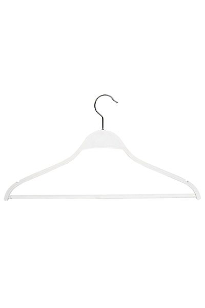 NYN Wooden Hanger Blouse Shirt Hanger White Color 30 Pieces