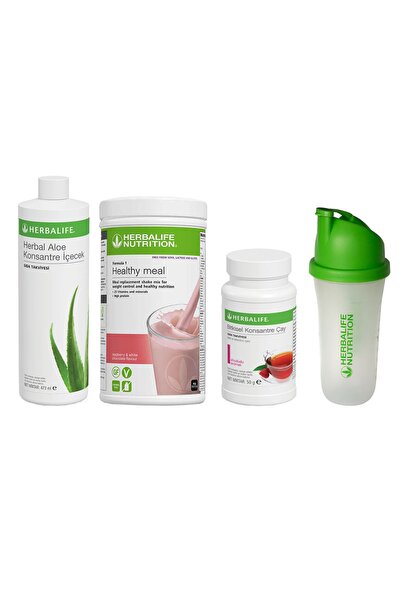 Herbalife Kampanya Set Paketi 19 (ahududulu Shake + Limonlu Çay 50gr + Aloe V...