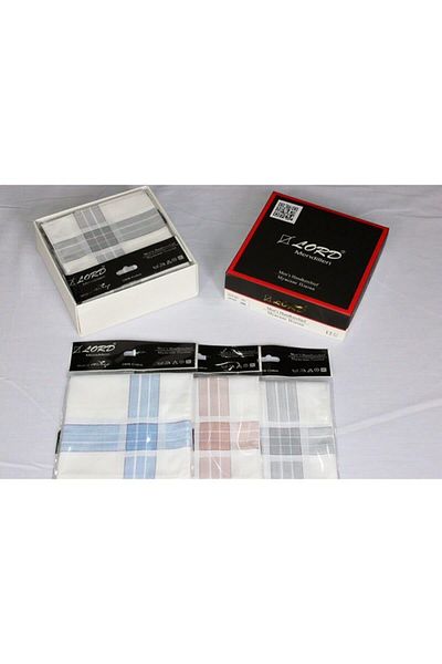 Lord Men's Handkerchief 12 Pieces