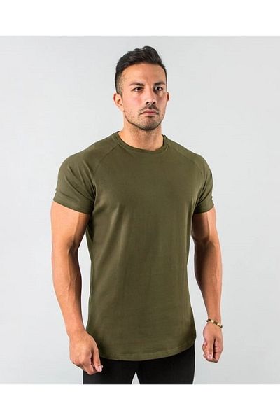 EMTA Men's Basic 100% Cotton Crew Neck T-shirt