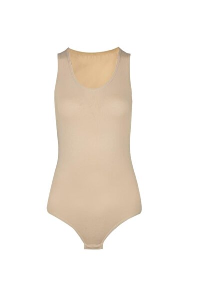 NBB Beyaz Geniş Askılı Çıtçıtlı Body