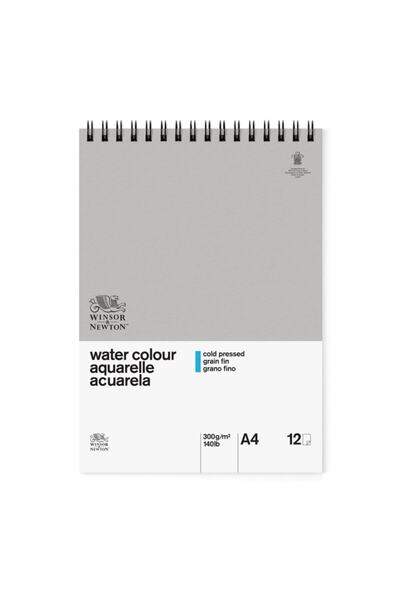 Winsor Newton Winsor & Newton Classic Watercolor Pad Cold Pressed 300Gr Spiral Watercolor Pad 12 Pages A4 (