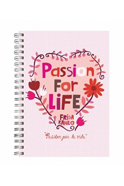 DEFFTER 14x20 Passıon For Lıfe Sert Kapak Çizgili Defter 96 Yp