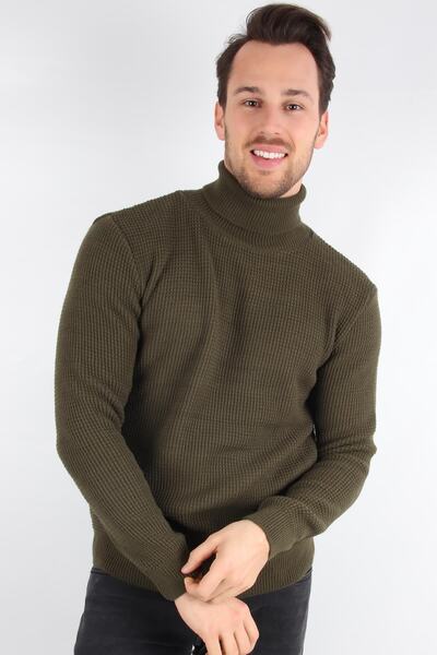 ALEXANDERGARDI Πλεκτό πουλόβερ με ζιβάγκο (E20-18827)