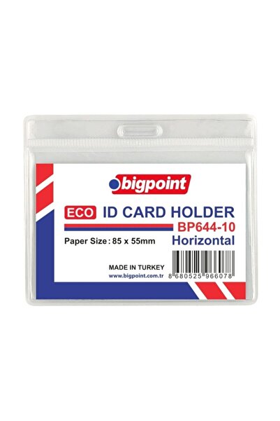 Bigpoint Eco Card Bag Horizontal 85x55mm 100 Pieces Bag