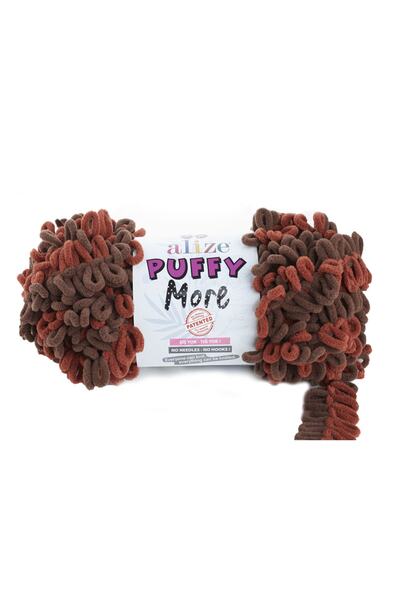 Alize Puffy More El Örgü Ipi Ipliği Yünü Renk Kodu:6290