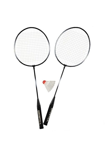 Genel Markalar CKSpor Slipt Badminton Raket Seti 2 Raket 3 Top Badminton Set