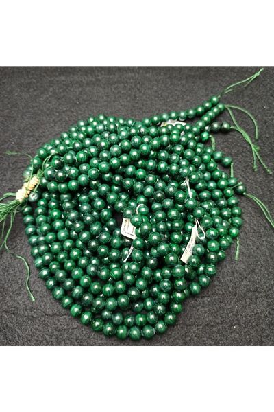 Yüksel Boncuk Σειρά φυσικής πέτρας Malachite 8 mm (ΠΟΙΟΤΗΤΑ)