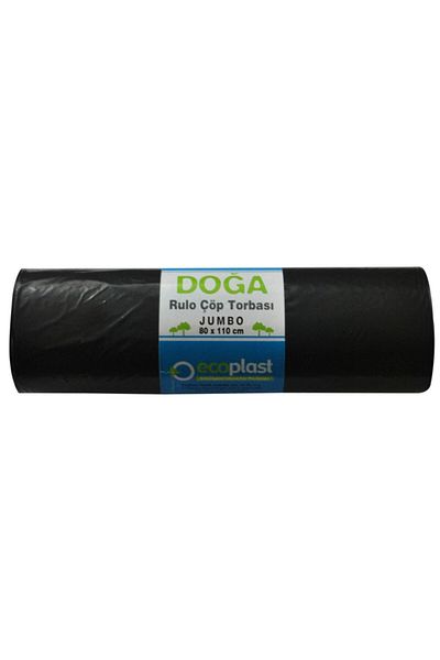 ECOPLAST Nature Garbage Bag Jumbo 80x110 Cm 90 Lt 20x10 (200 Pieces)