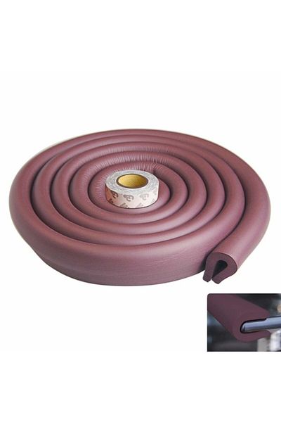 AGUBUGU BABY U Edge Protector Rubber Brown 2 Mt.