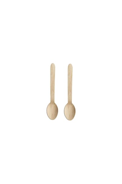 YILDIZLI HOME 24 cm 2 Boxwood Spoons
