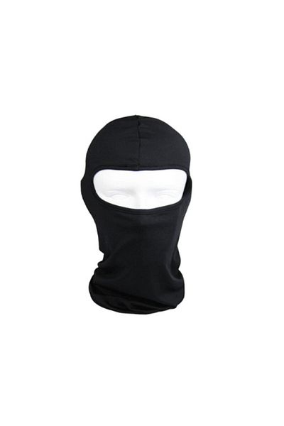bonbonetti Mască de zăpadă termică Ski Motor Windbreaker (negru)