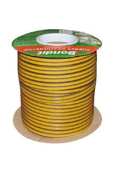 Bondit Brand Door Window Tape 2x50 Mt Roll Brown
