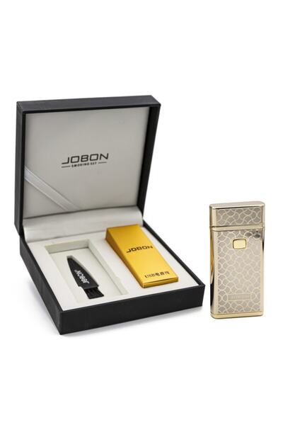 Jobon Marka Şarjlı Çakmak (Gold)