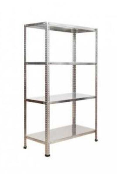 Herrafburada Galvanizraf 4 Katlı Galvaniz Çelik Raf Arşiv Rafı Depo Rafı Kile...