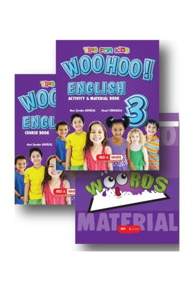 Kırmızı Beyaz Yayınları Woohoo Englısh Course+actıvıty Materıal Book 2