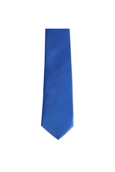 Brianze Saks Blue Men's Handkerchief Tie - Smdk-13
