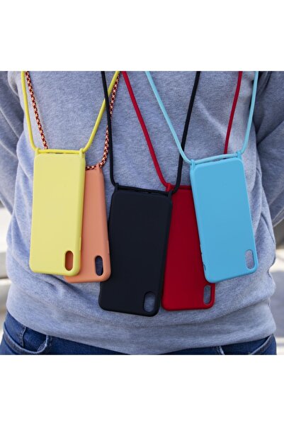 topo Mopal Rope Cap Iphone 11 Pro Max Boyun Askılı Lansman Kılıf