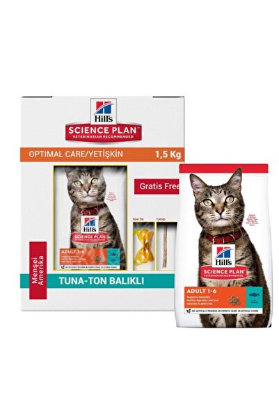 Hill's Optimal Care Adult Tuna Ton Balıklı Kedi Maması 1,5 kg