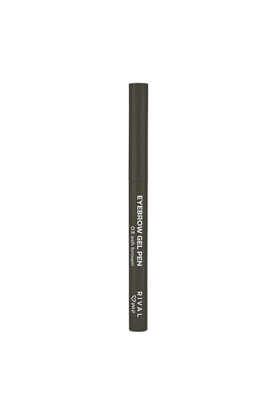 Rival Loves Me Eyebrow Pencil Gel - No:03 Ashy Brown - 1 piece