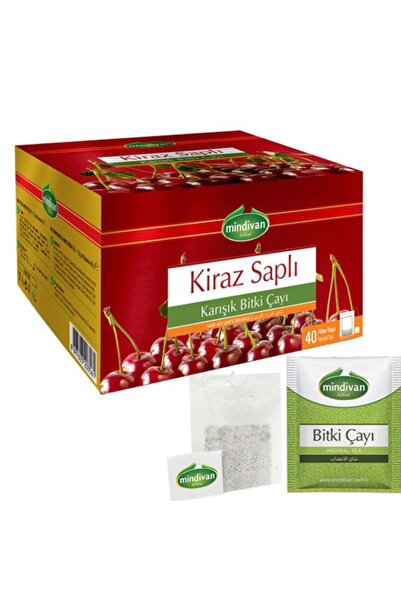 Mindivan Kiraz Saplı Form Çayı 40'lı ( Diet Destek Ürünü )